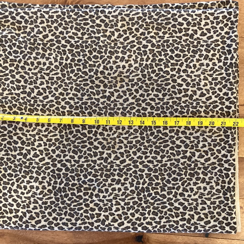 Ann Taylor Leopard Print Wrap; One Size - image 5